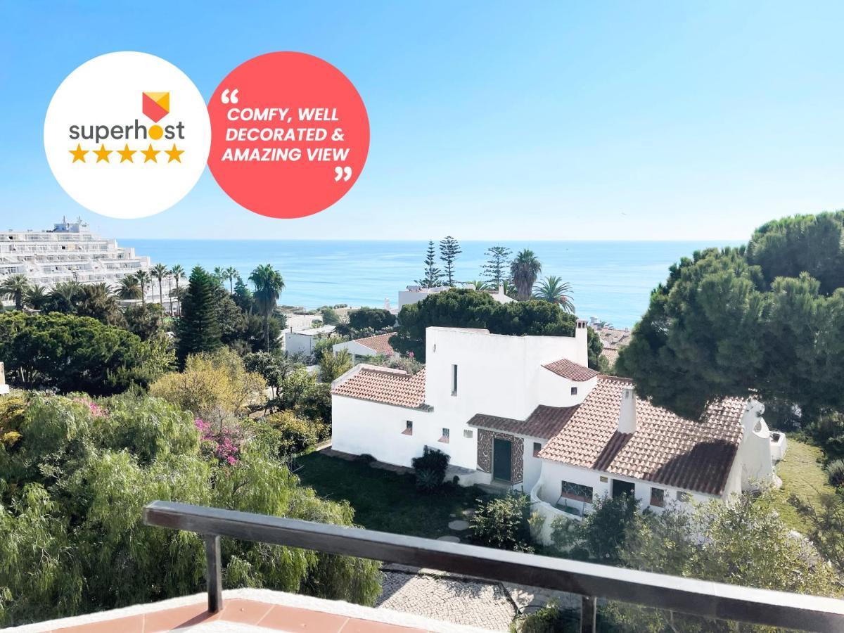 Apartamento Beachfront Oura - 100m Beach, Seaview, Garage, 300m Strip Albufeira